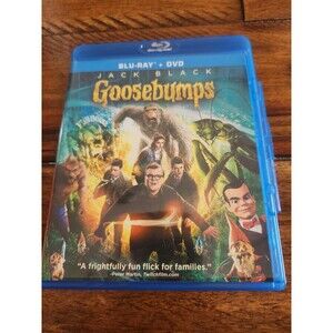 Goosebumps Blu Ray and DVD Combo Pack Movie Jack Black